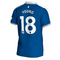 Fotbalové Dres Everton Ashley Young #18 Domácí 2023-24 Krátký Rukáv